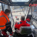 La nouvelle grue Liebherr de Barra SNM mise en service le 22 juillet
