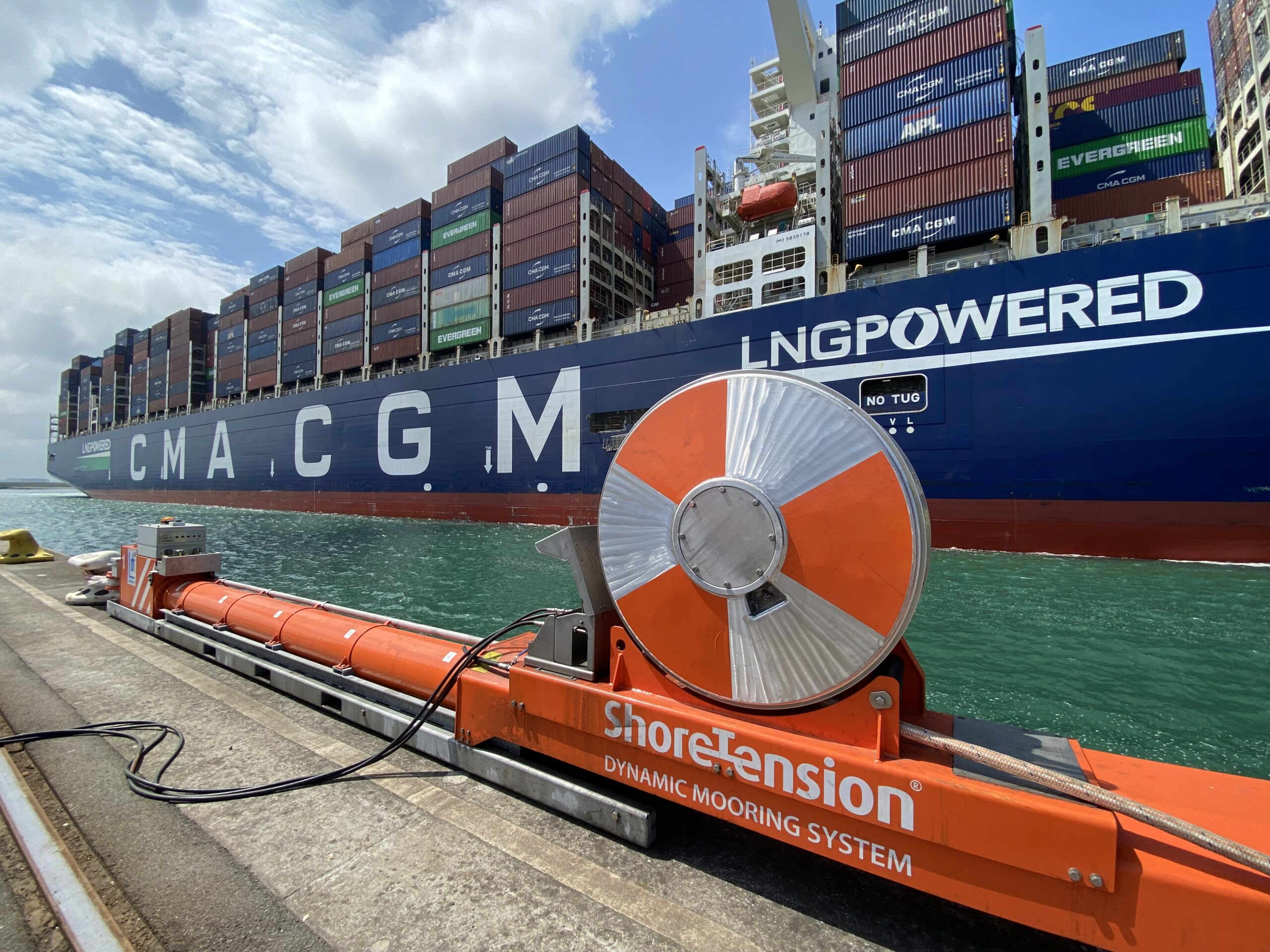 Shore Tension System : le nouveau système d&rsquo;amarrage des lamaneurs du port de Dunkerque